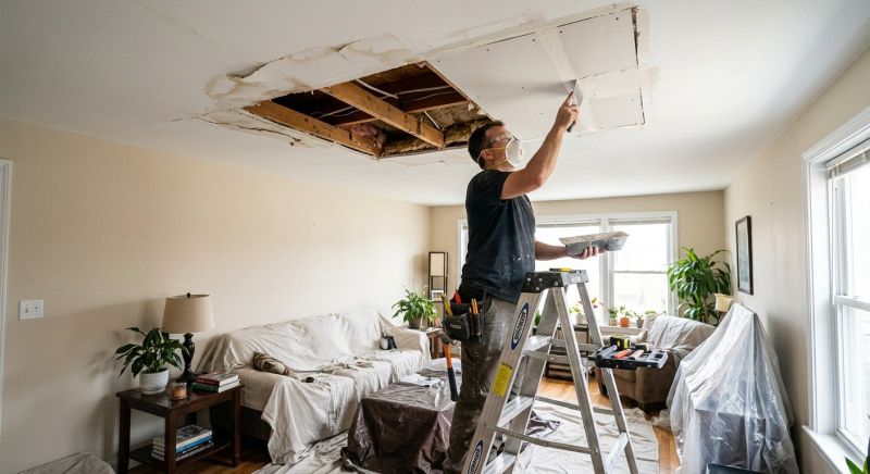 Apartment Ceiling Repair in Kansas City, KS