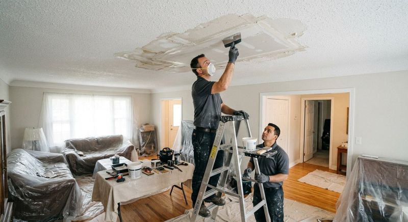 Ceiling Crack Repair in Conroe, TX