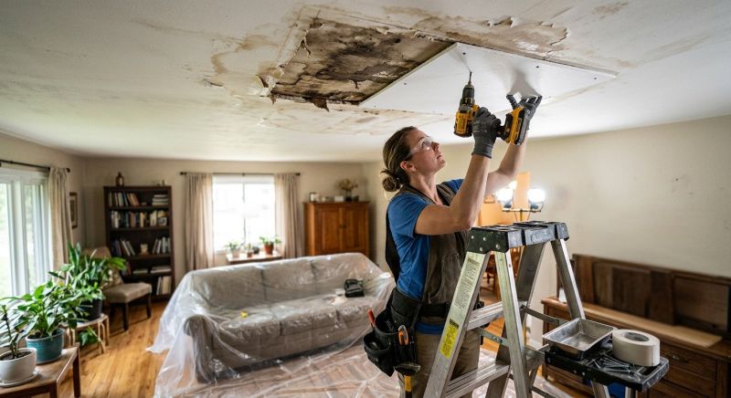 Ceiling Hole Repair in Wilmington, NC