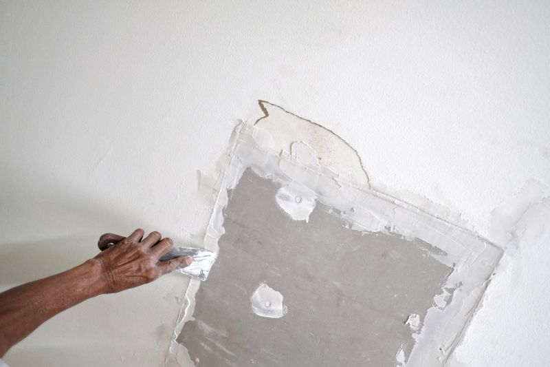 Damaged Drywall Patch