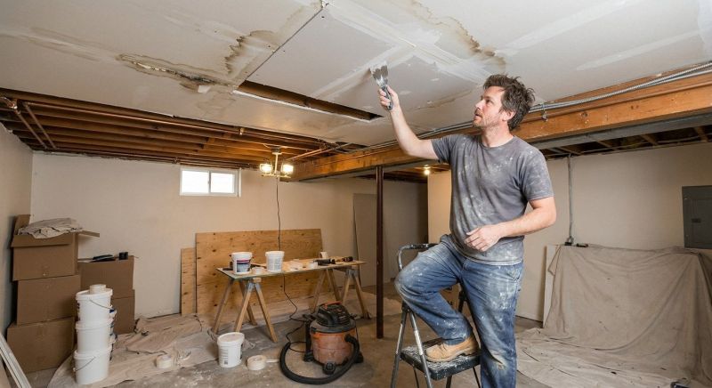 Drywall Water Damage Repair in Conroe, TX