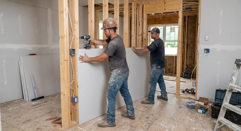 Kitchen Drywall Installation in Alpharetta, GA