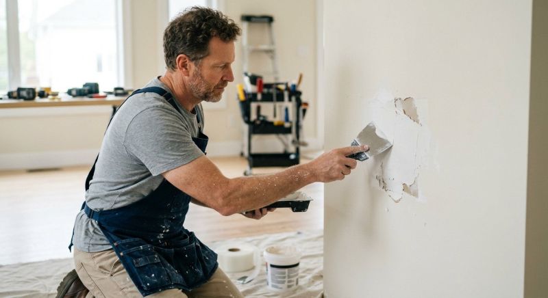 Wall Damage Repair in Kansas City, KS